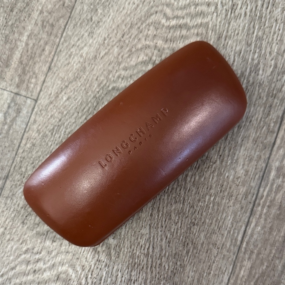 Longchamp Paris hard shell glasses case
